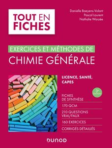 Chimie générale - 3e éd. Exercices et méthodes