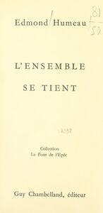 L'ensemble se tient