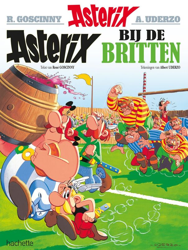 Asterix en de Britten 8 Version néerlandaise