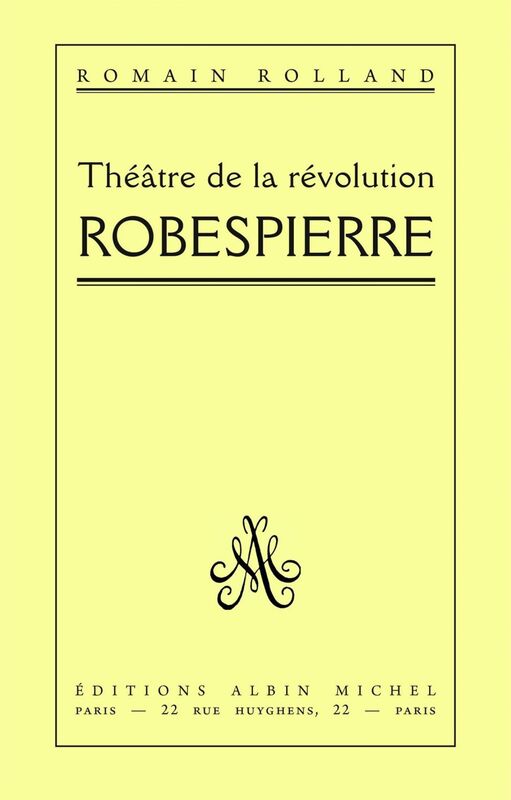 Robespierre Théâtre de la Révolution