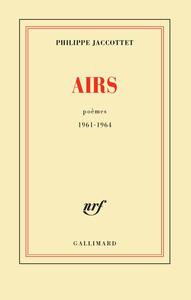 Airs. Poèmes 1961-1964