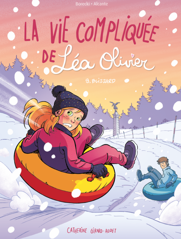 BD La vie compliquée de Léa Olivier tome 9 : Blizzard