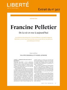 Revue Liberté  307 - Entretien - Francine Pelletier Comment le féminisme pense la société