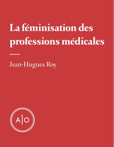 La féminisation des professions médicales