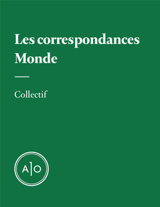 Correspondances - Monde