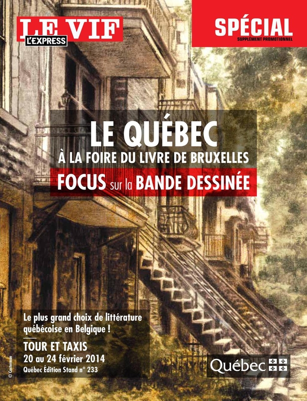 Le Québec à la Foire du livre de Bruxelles La BD au Québec