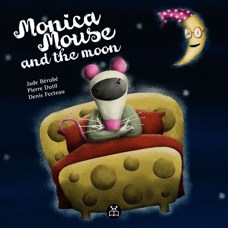 Monica Mouse and the moon