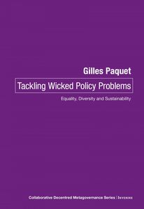 Tackling Wicked Policy Problems Equality, Diversity and Sustainability