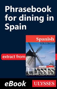 Phrasebook for dining in Spain Travel Phrasebook