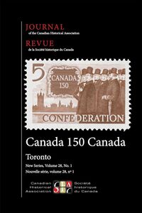 Journal of the Canadian Historical Association. Vol. 28 No. 1,  2017