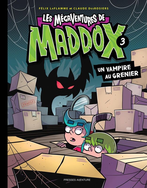 Les mégaventures de Maddox - Nº 3 Un vampire au grenier