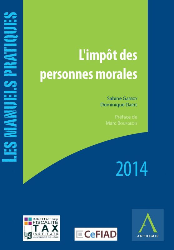 L'impôt des personnes morales Édition 2014
