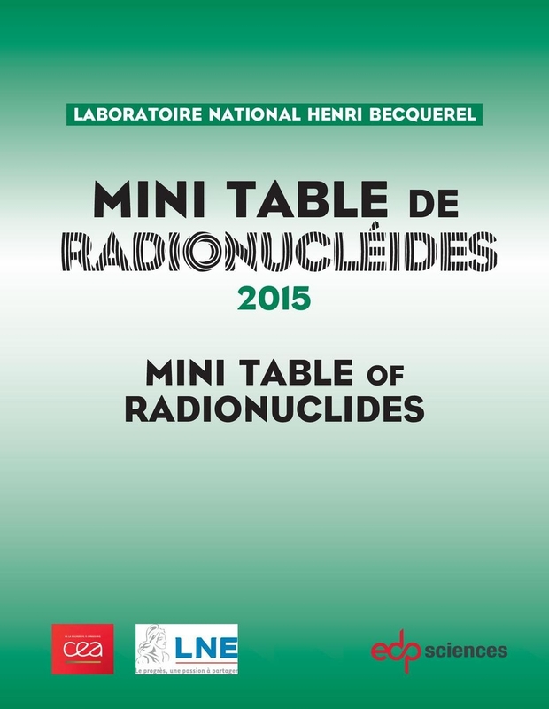 Mini Table de radionucléides 2015
