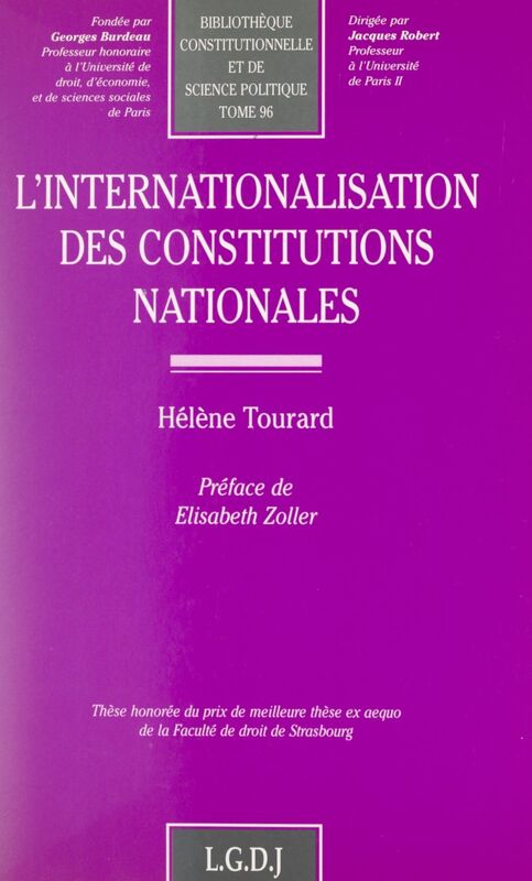 L'internationalisation des constitutions nationales