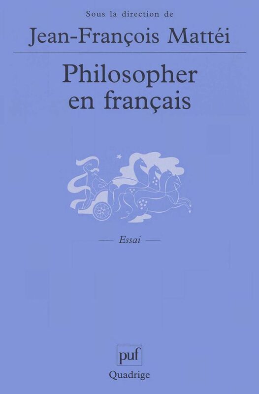 Philosopher en français Langue de la philosophie et langue nationale