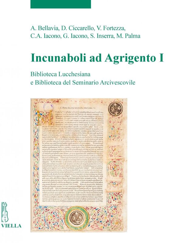 Incunaboli ad Agrigento I Biblioteca Lucchesiana e Biblioteca del Seminario Arcivescovile