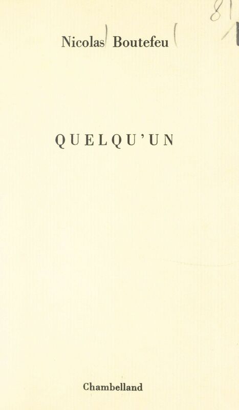 Quelqu'un