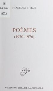 Poèmes (1970-1976)