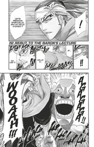 Bleach - T29 - Chapitre 252 REBUT TO THE BARON'S LECTURE