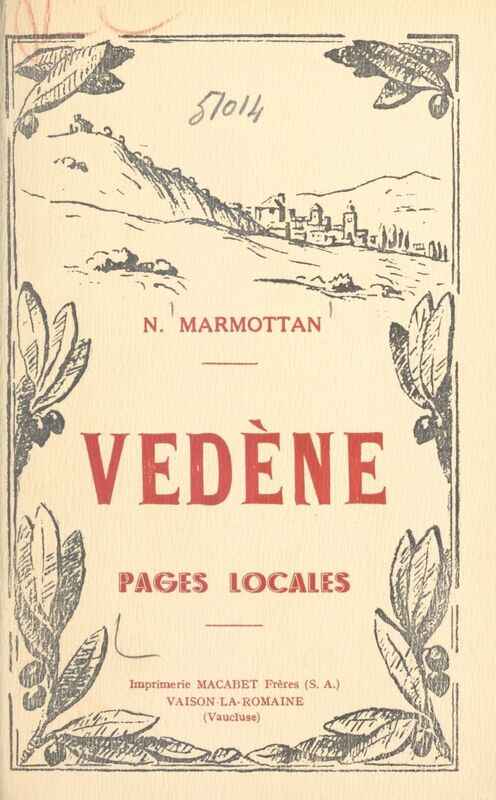 Vedène Pages locales