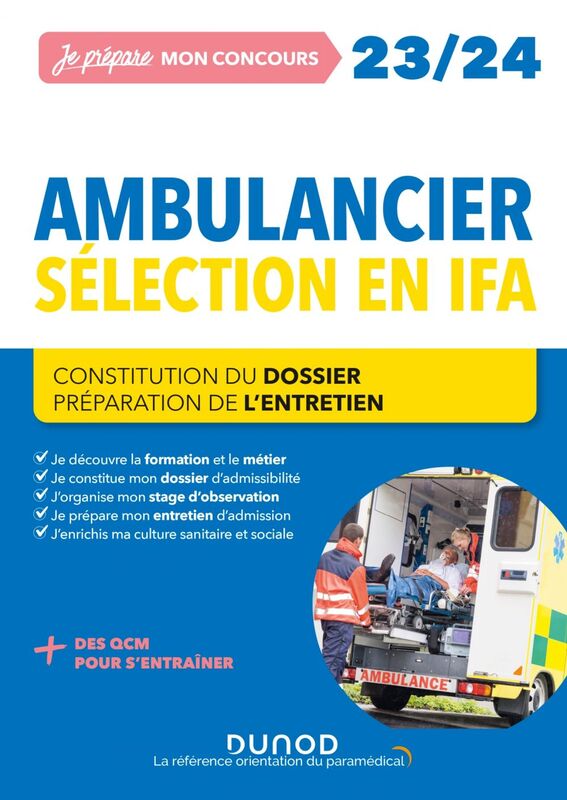 Concours Ambulancier 2023/2024 Ecrit + Oral