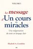 Le message d’Un cours en miracles Une vulgarisation du Texte en langage clair