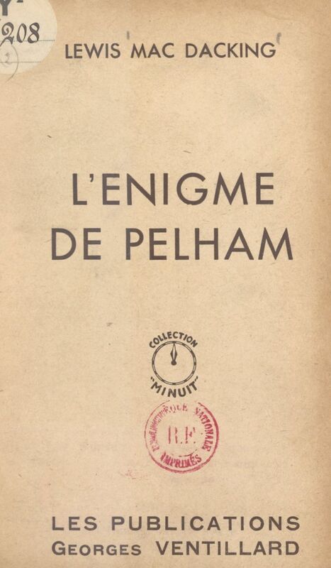 L'énigme du Pelham