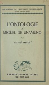 L'ontologie de Miguel de Unamuno