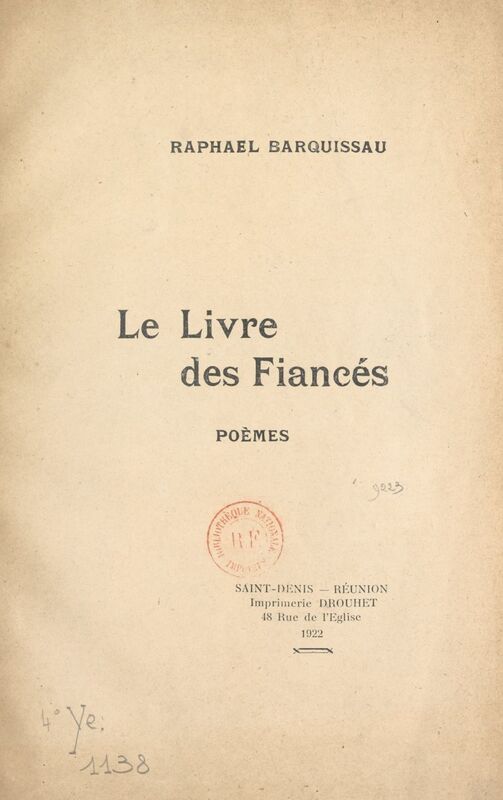 Le livre des fiancés