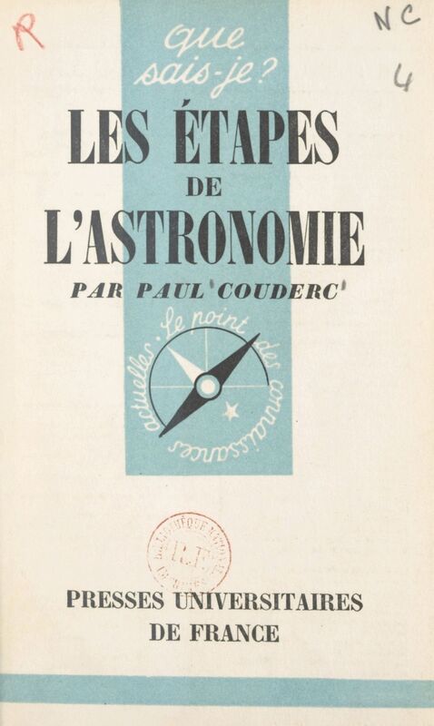 Les étapes de l'astronomie