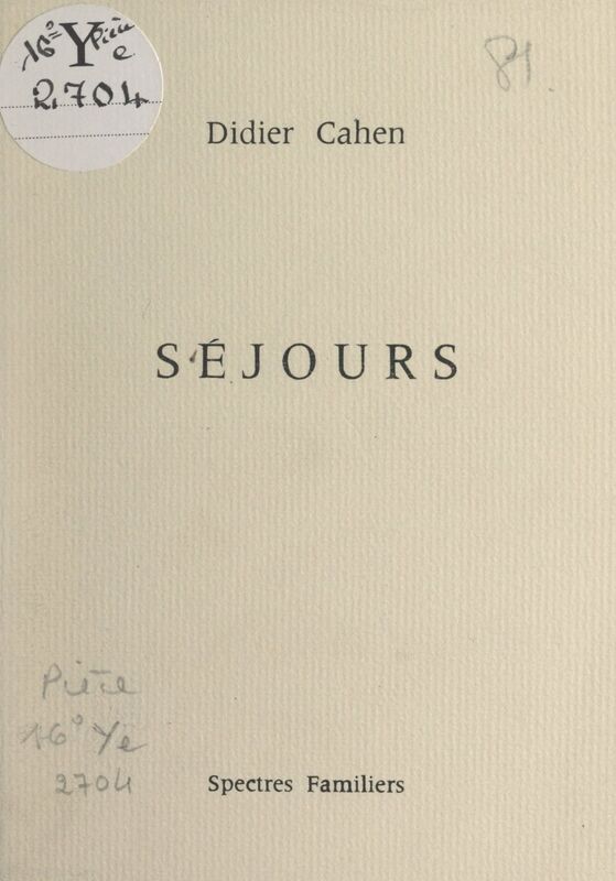 Séjours