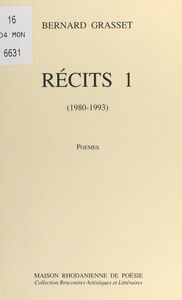 Récits (1) 1980-1993