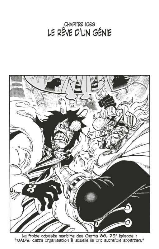 One Piece édition originale - Chapitre 1068 Le rêve d'un génie