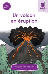 Un volcan en éruption - Série mauve