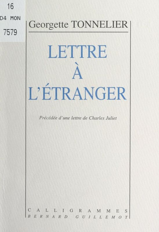Lettre à l'étranger