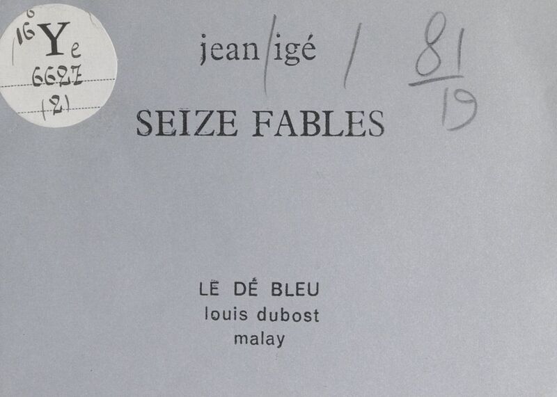 Seize fables