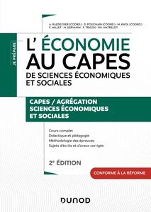 L'économie au CAPES de Sciences économiques et sociales - 2e éd.