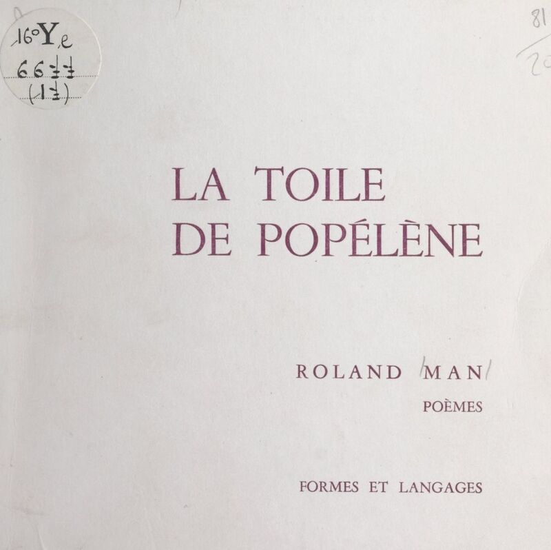 La toile de Popélène