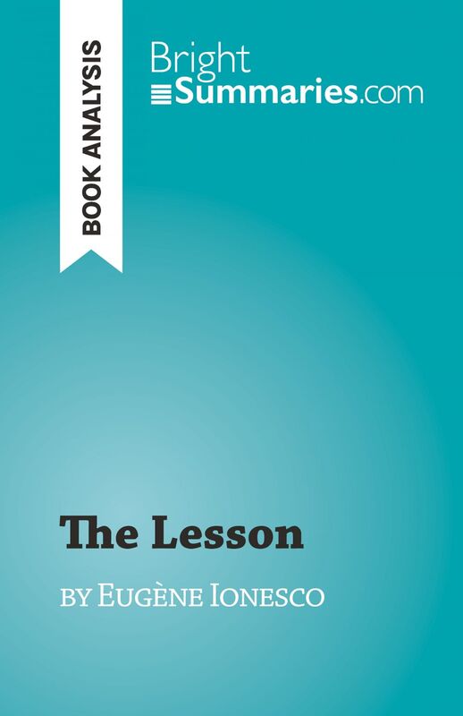 The Lesson by Eugène Ionesco