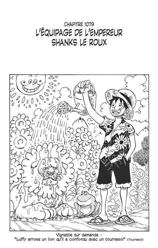 One Piece édition originale - Chapitre 1079 L'équipage de l'Empereur Shanks le Roux