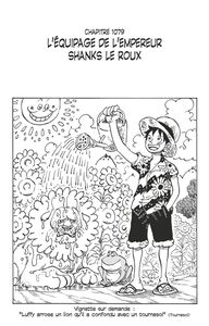 One Piece édition originale - Chapitre 1079 L'équipage de l'Empereur Shanks le Roux