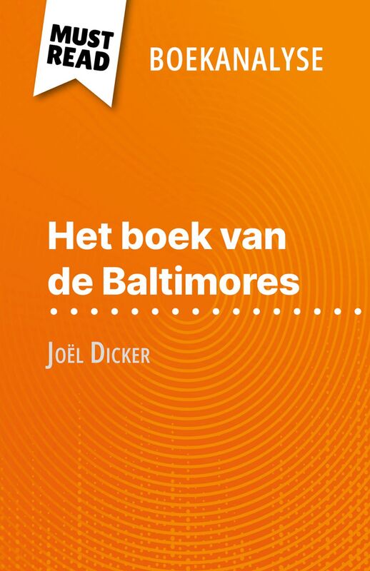Het boek van de Baltimores van Joël Dicker