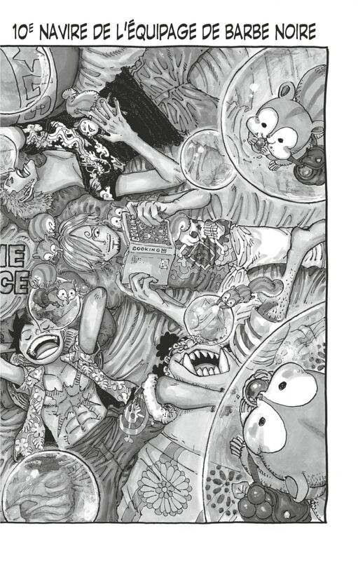 One Piece édition originale - Chapitre 1081 Kuzan, commandant du 10e navire de l'équipage de Barbe Noire