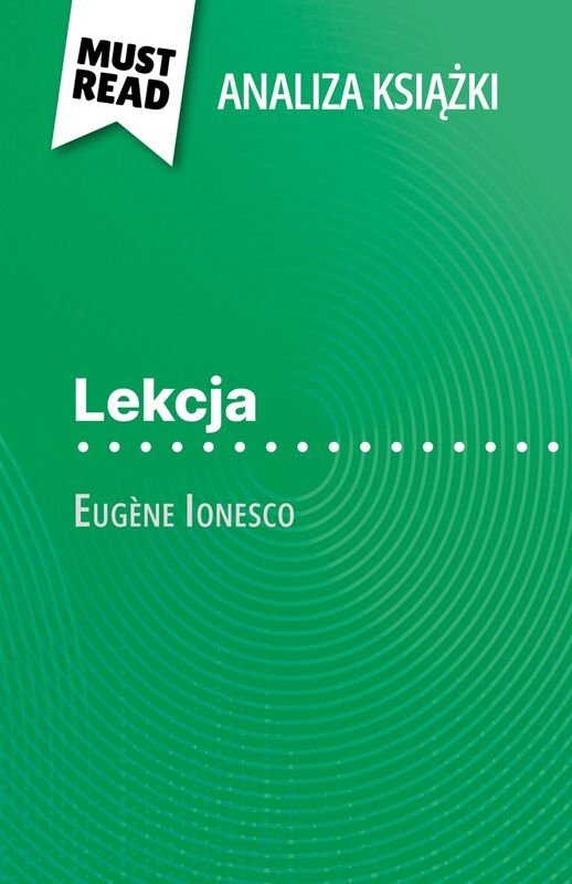 Lekcja książka Eugène Ionesco