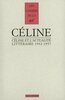 Céline et l'actualité littéraire (1932-1957)