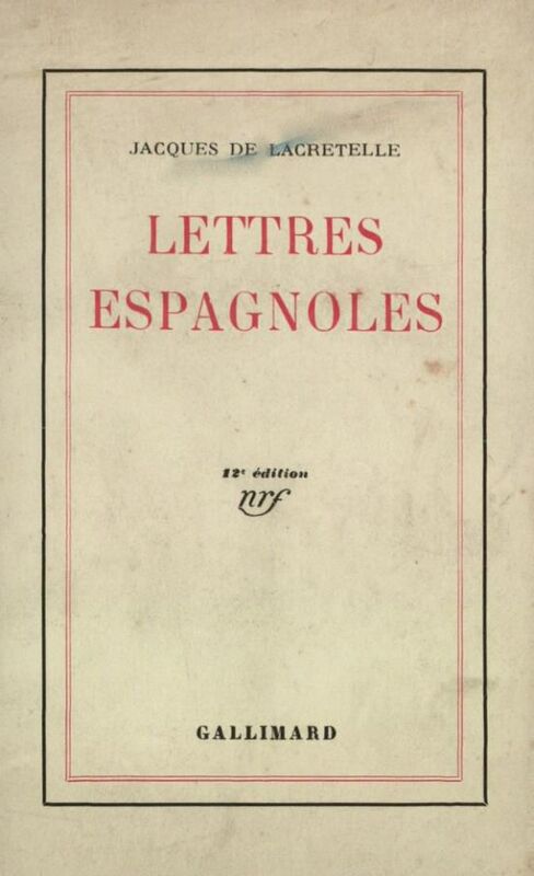 Lettres espagnoles