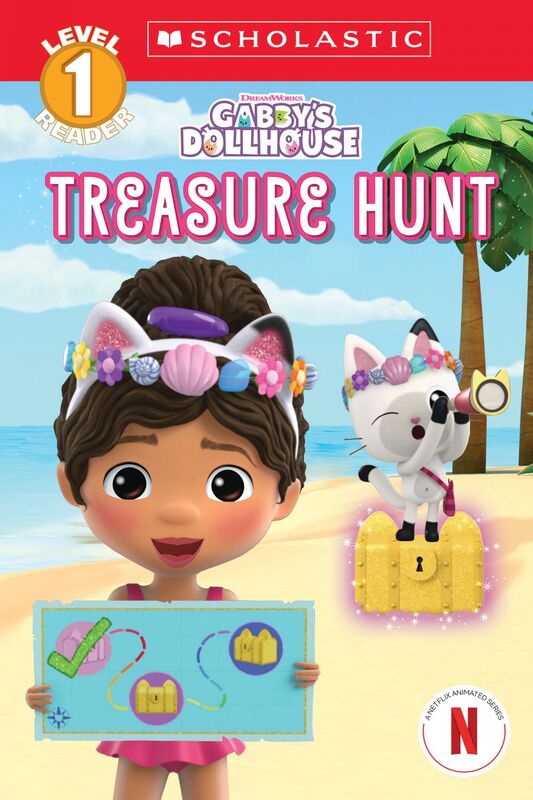 Gabby's Dollhouse: Treasure Hunt (Scholastic Reader, Level 1)