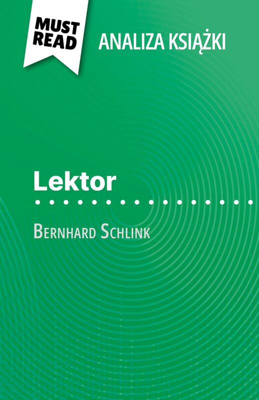 Lektor książka Bernhard Schlink