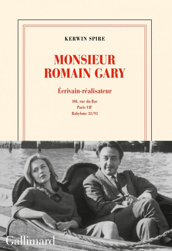 Monsieur Romain Gary. Écrivain-réalisateur - 108, rue du Bac - Paris, VIIᵉ - Babylone 32-93