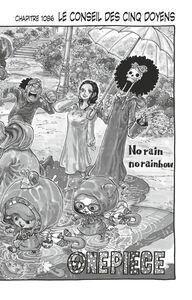 One Piece édition originale - Chapitre 1086 Le conseil des cinq doyens